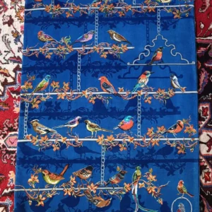فرش زرنیم طوطی